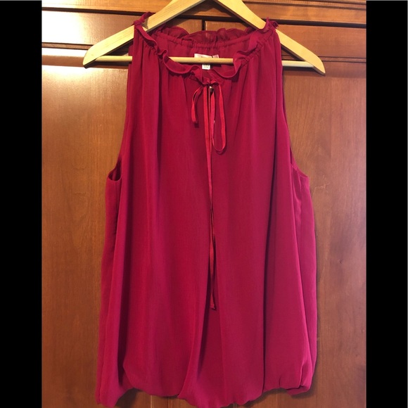 Sophie Max Tops - Sophia Max Berry Sleeveless Top NWT XL